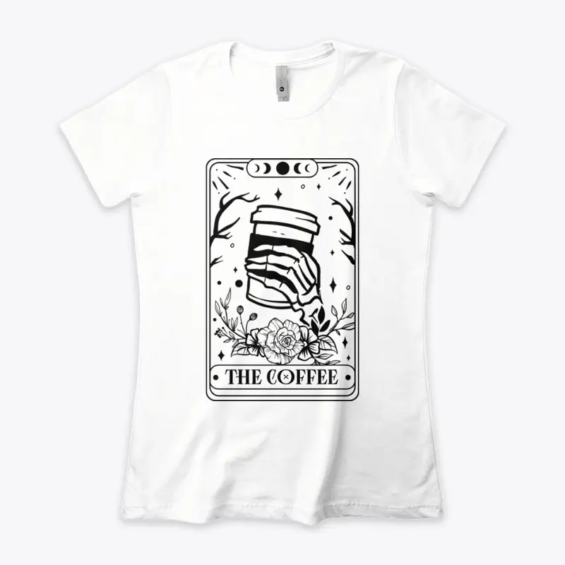 Tarot TShirt Collection The Coffee