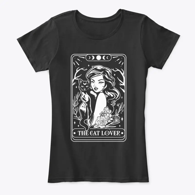 Tarot T-Shirt Collection The Cat Lover