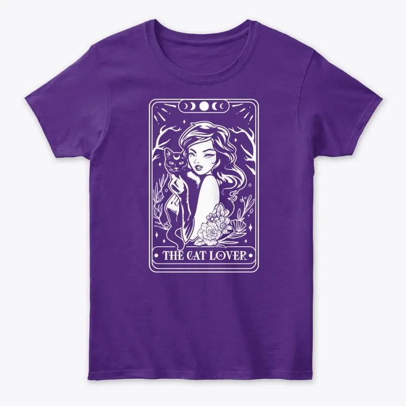 Tarot T-Shirt Collection The Cat Lover